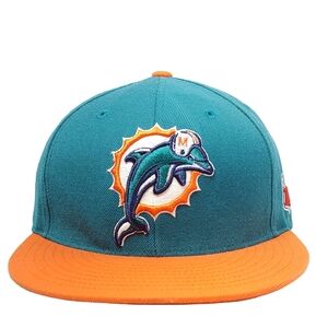 Mitchell & Ness Miami Dolphins Fitted Hat Men's 7 3\8